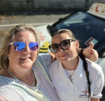 Bee Safe Driving School student — Confident on the road