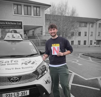Bee Safe Driving School student — Sure, you'll bee buzzing!