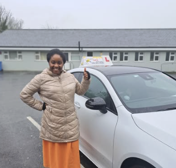 Bee Safe Driving School student — Another happy learner