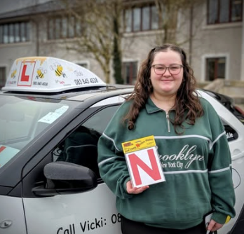 Bee Safe Driving School student — From lessons to licence