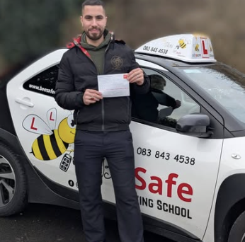 Bee Safe Driving School student — Full licence achieved