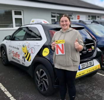Bee Safe Driving School student — Another happy learner