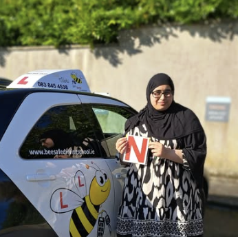 Bee Safe Driving School student — From nervous to confident
